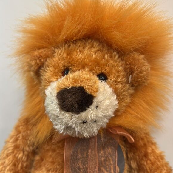 STUFFED LION,POUNCE DELION,GUND Stuffed Lion,collectible toy #5039,EUC LION - Picture 2 of 10